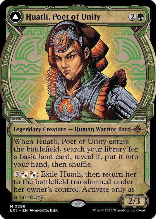 Huatli, Poet of Unity (Showcase) (Non-Foil) MTG