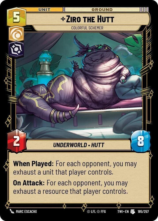 Ziro the Hutt - Colorful Schemer (Non-Foil) SWU