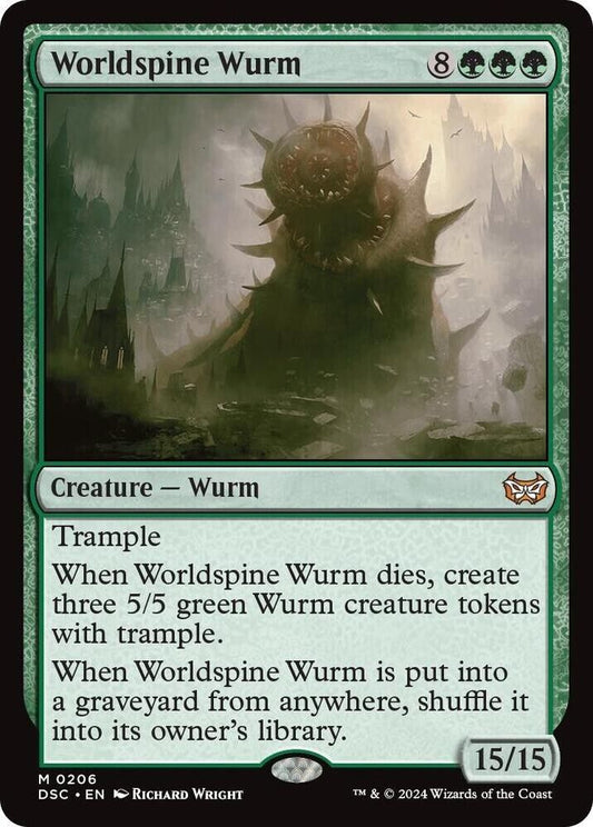 Worldspine Wurm (Non-Foil) MTG