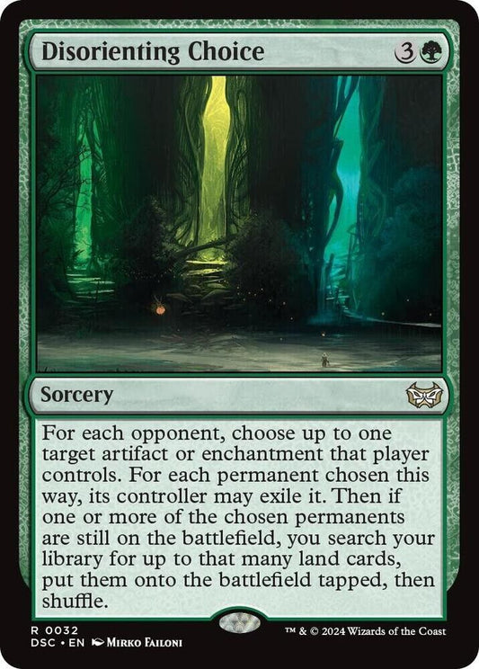 Disorienting Choice (Non-Foil) MTG