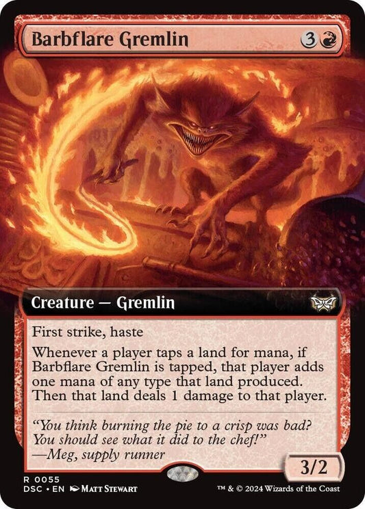 Barbflare Gremlin (Extended Art) (Non-Foil) MTG