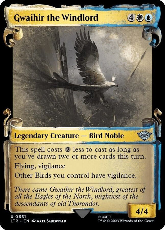 Gwaihir the Windlord (Showcase Scrolls) (Non-Foil) MTG