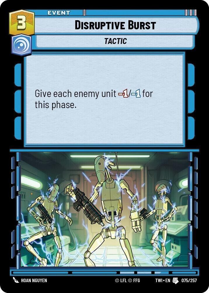 Disruptive Burst (Foil) SWU