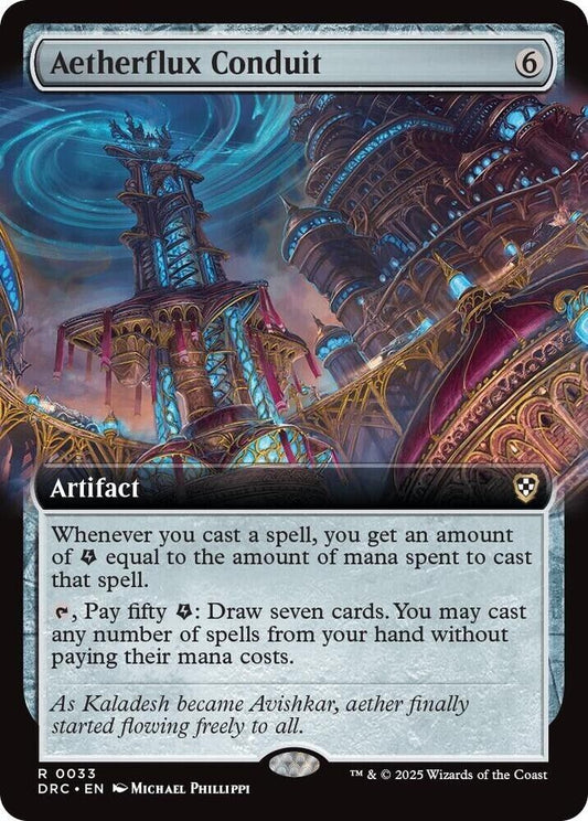 Aetherflux Conduit (Extended Art) (Non-Foil) Aetherdrift MTG
