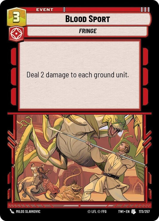 Blood Sport (Foil) SWU