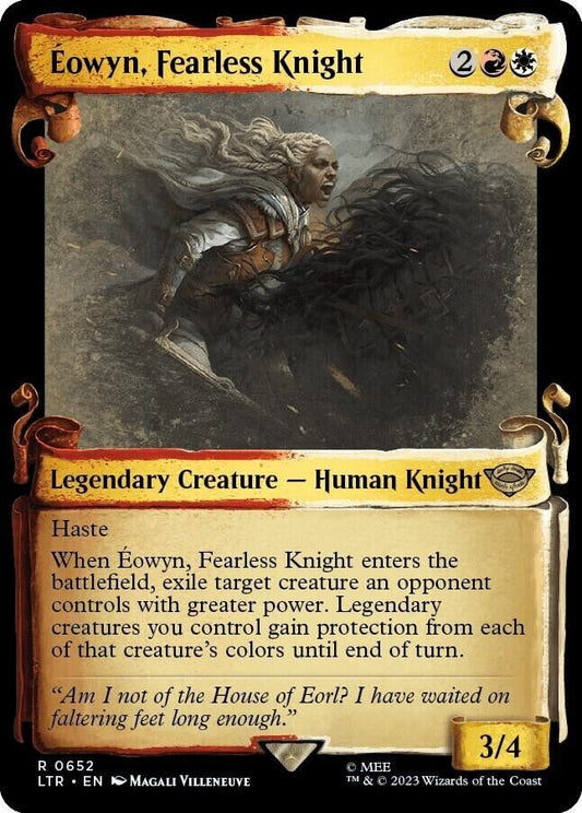 Eowyn, Fearless Knight (Showcase Scrolls) (Non-Foil) MTG