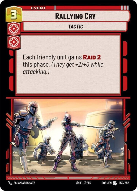 Rallying Cry (Non-Foil) SWU