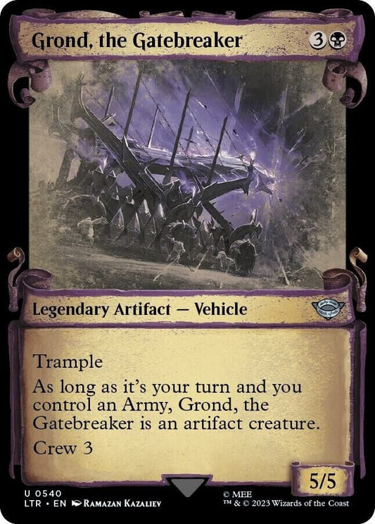 Grond, the Gatebreaker (Showcase Scrolls) (Non-Foil) MTG