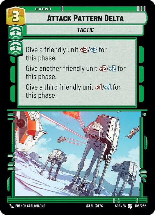 Attack Pattern Delta (Non-Foil) SWU