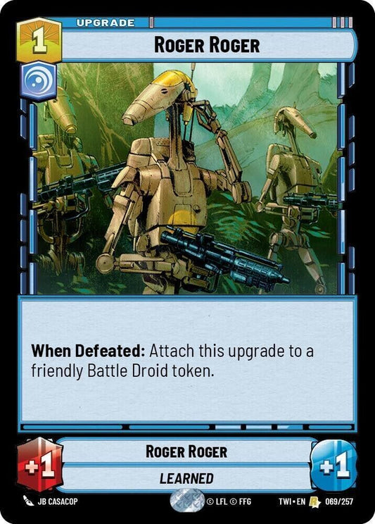 Roger Roger (Non-Foil) SWU