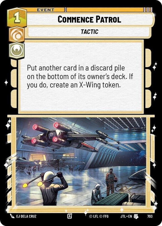 Commence Patrol (Foil) JTL SWU