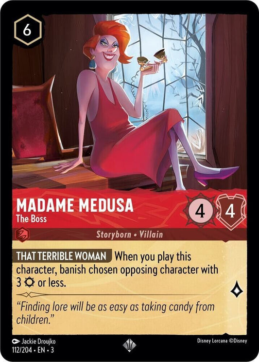 Madame Medusa The Boss Non-Foil Disney Lorcana