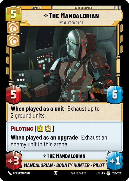 The Mandalorian - Weathered Pilot (Non-Foil) JTL SWU