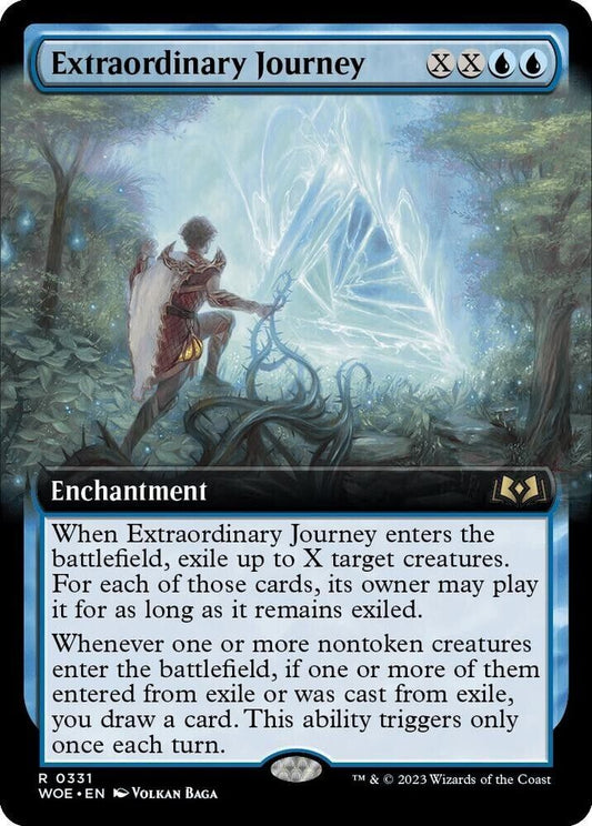 Extraordinary Journey (Extended Art) (Foil) MTG
