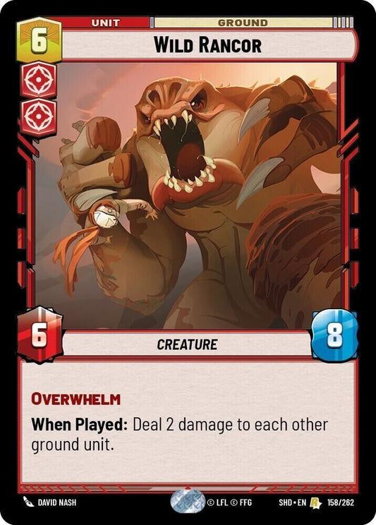 Wild Rancor (Non-Foil) SWU