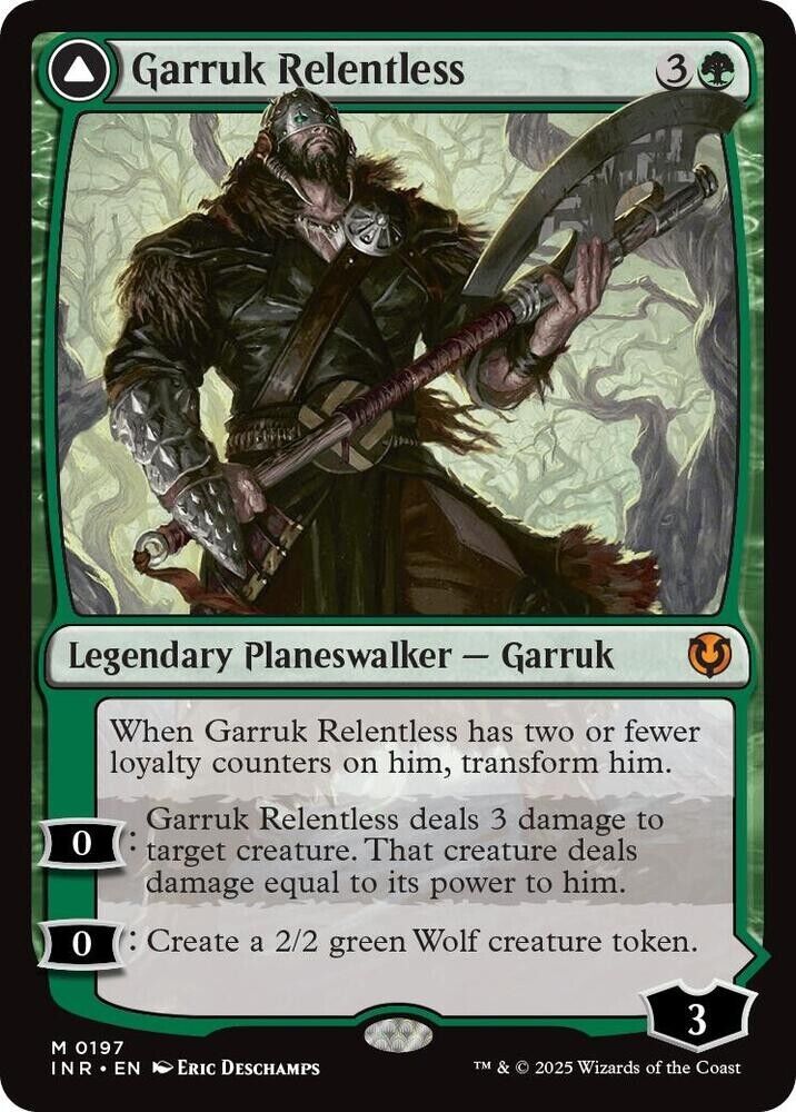 Garruk Relentless (Non-Foil) MTG