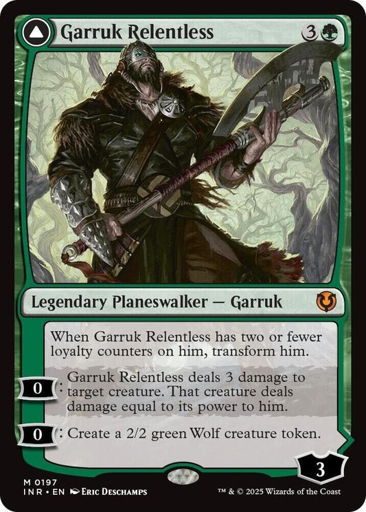 Garruk Relentless (Non-Foil) MTG