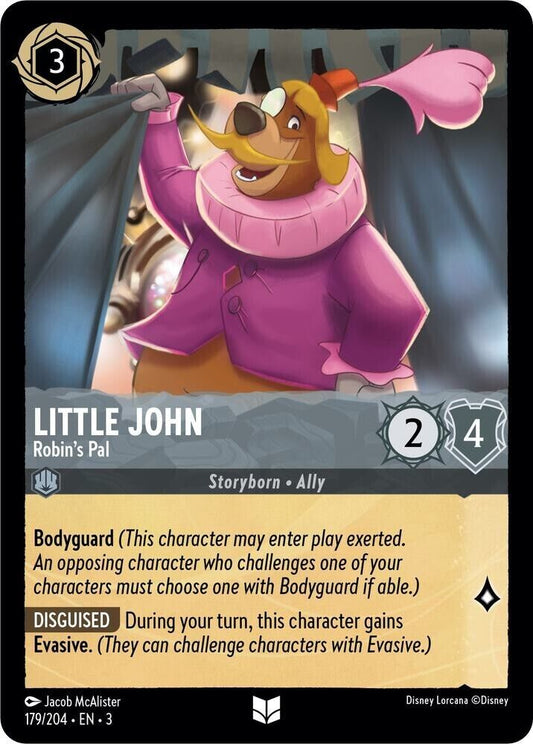 Little John Robin's Pal Cold Foil Disney Lorcana 179/204