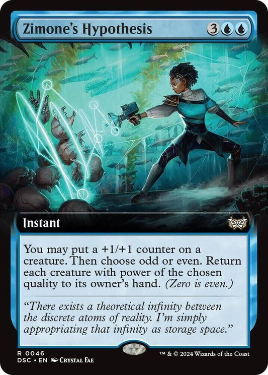 Zimone's Hypothesis (Extended Art) (Non-Foil) MTG