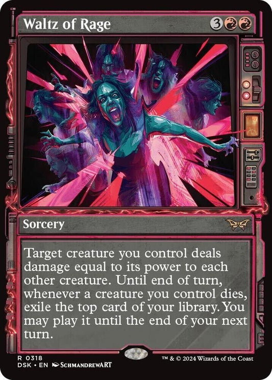 Waltz of Rage (Showcase) (Foil) MTG