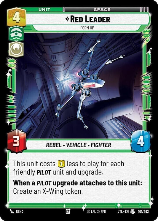 Red Leader - Form Up (Non-Foil) JTL SWU