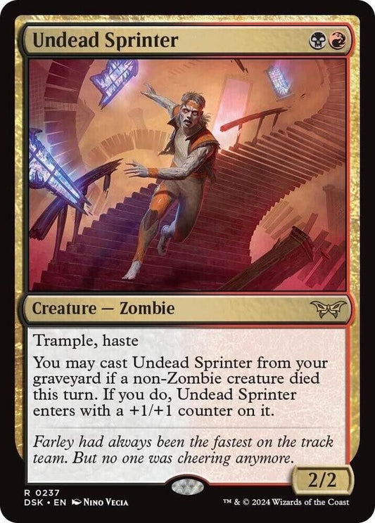 Undead Sprinter (Foil) MTG