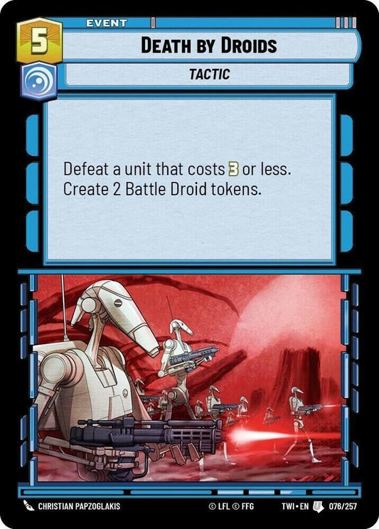 Death by Droids (Non-Foil) SWU