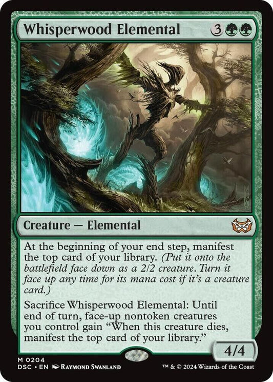 Whisperwood Elemental (Non-Foil) MTG