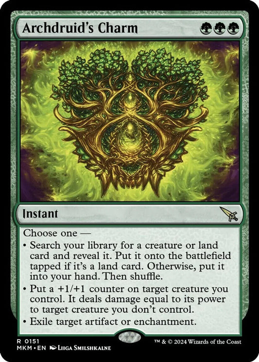 Archdruid's Charm (Non-Foil) MTG