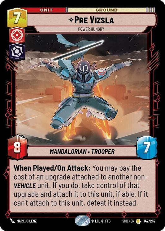 Pre Vizsla - Power Hungry (Non-Foil) SWU