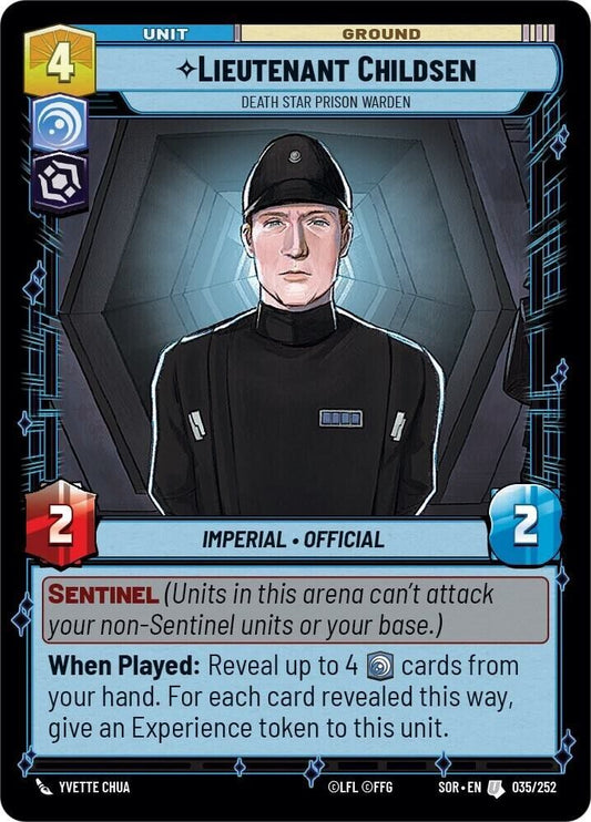 Lieutenant Childsen - Death Star Prison Warden (Non-Foil) SWU
