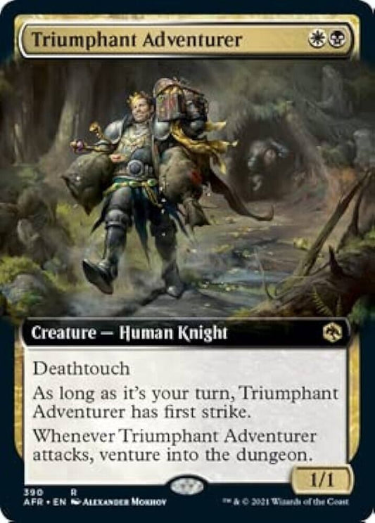 Triumphant Adventurer (Extended Art) (Foil) MTG