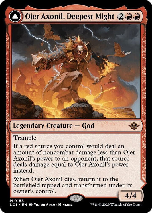 Ojer Axonil, Deepest Might (Non-Foil) MTG