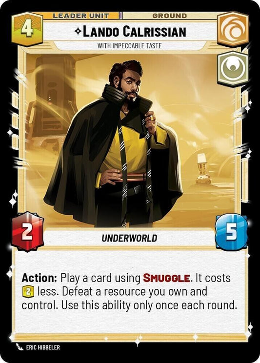 Lando Calrissian - With Impeccable Taste (Non-Foil) SWU
