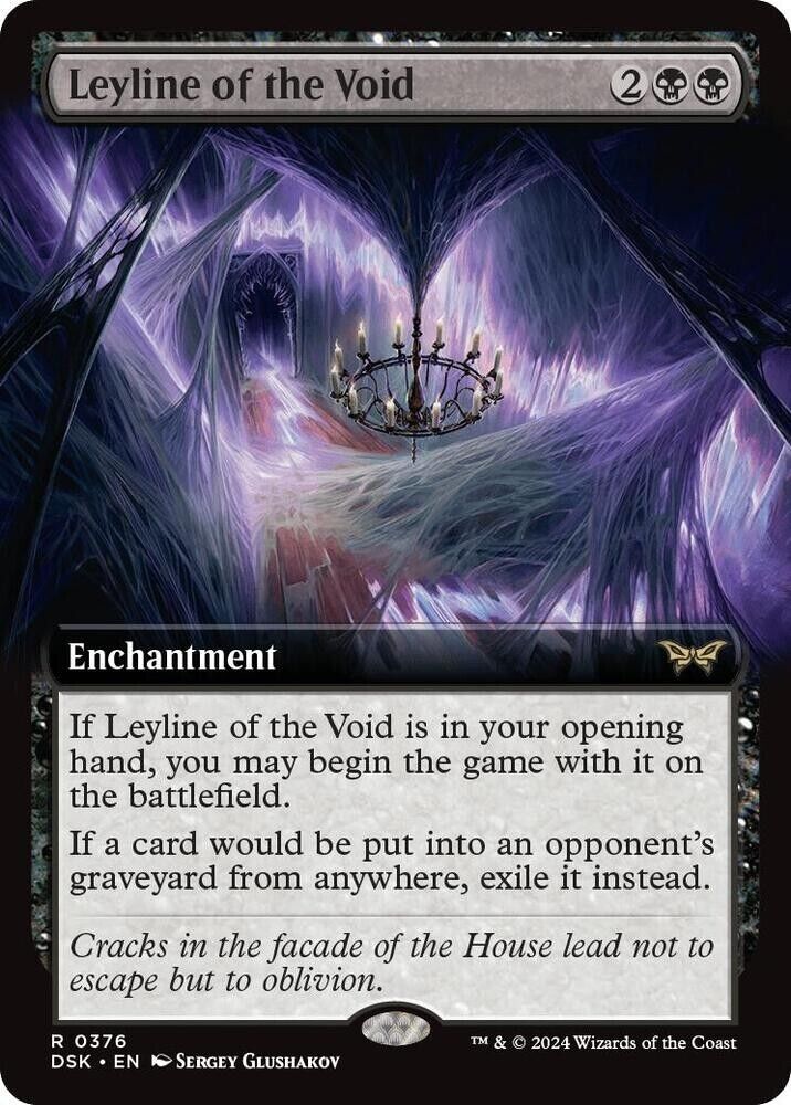 Leyline of the Void (Extended Art) (Non-Foil) MTG