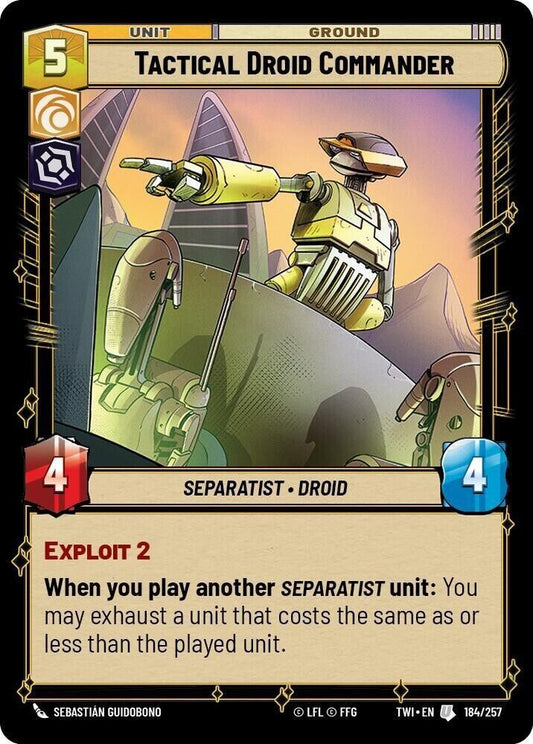 Tactical Droid Commander (Foil) SWU
