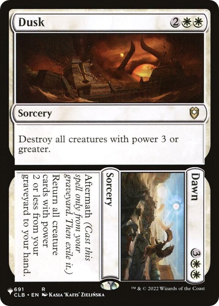 Dusk || Dawn (Non-Foil) MTG