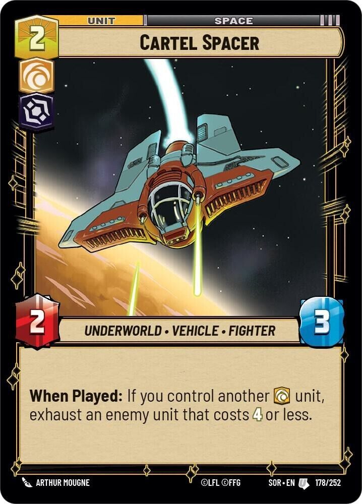 Cartel Spacer (Non-Foil) SWU