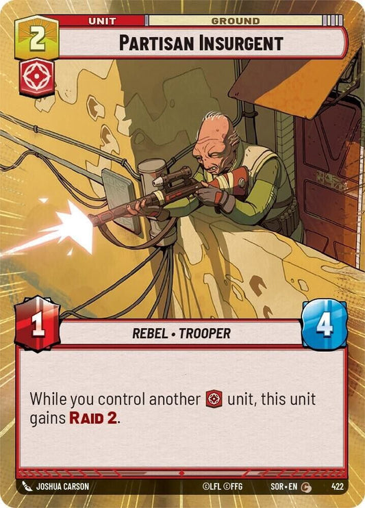 Partisan Insurgent (Hyperspace) (Non-Foil) SOR SWU