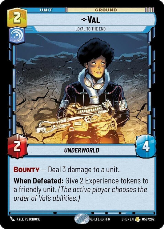 Val - Loyal to the End (Non-Foil) SWU