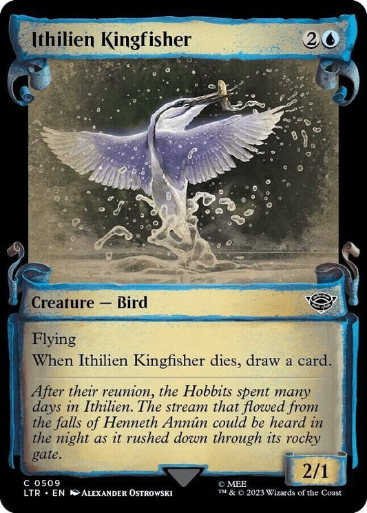 Ithilien Kingfisher (Showcase Scrolls) (Foil) MTG