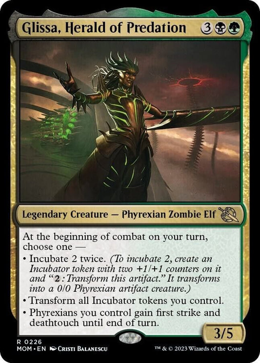Glissa, Herald of Predation (Non-Foil) MTG