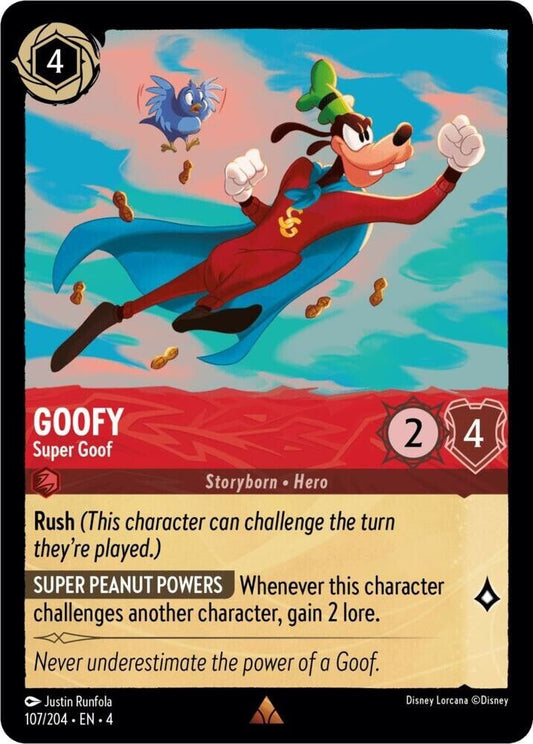 Goofy Super Goof Non-Foil Disney Lorcana