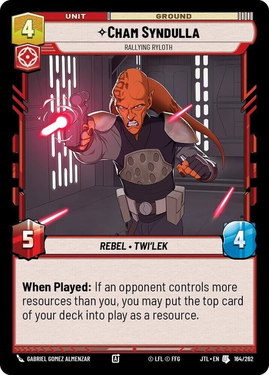 Cham Syndulla - Rallying Ryloth (Non-Foil) JTL SWU