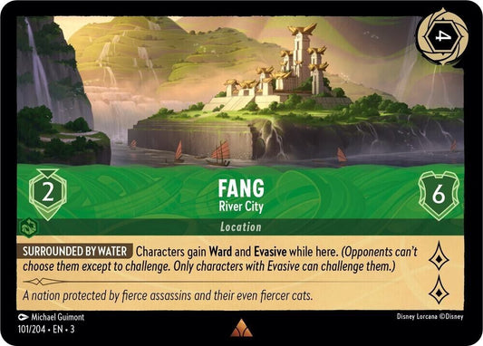 Fang River City Non-Foil Disney Lorcana