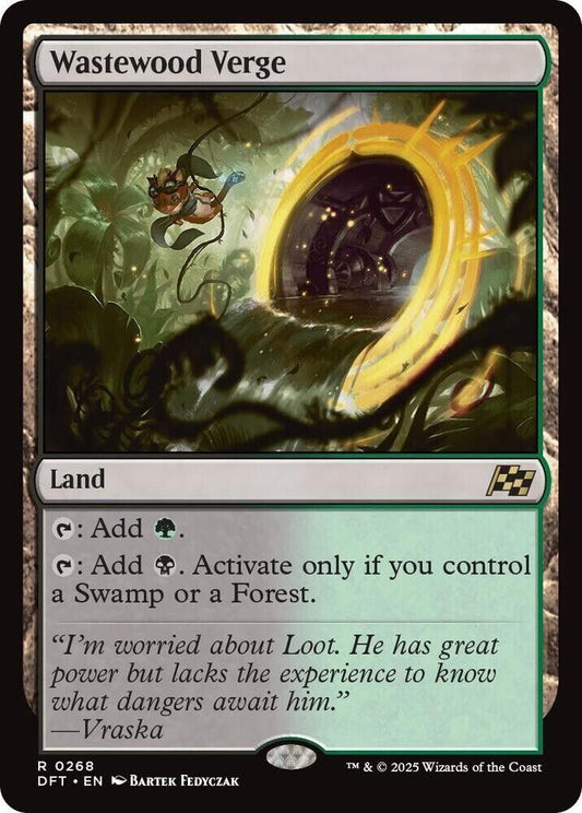 Wastewood Verge (Foil) Aetherdrift MTG