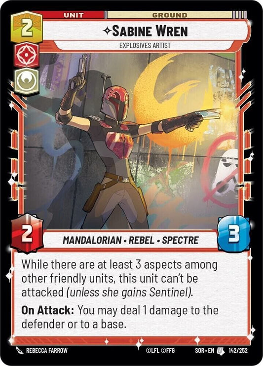 Sabine Wren - Explosives Artist (Non-Foil) SWU