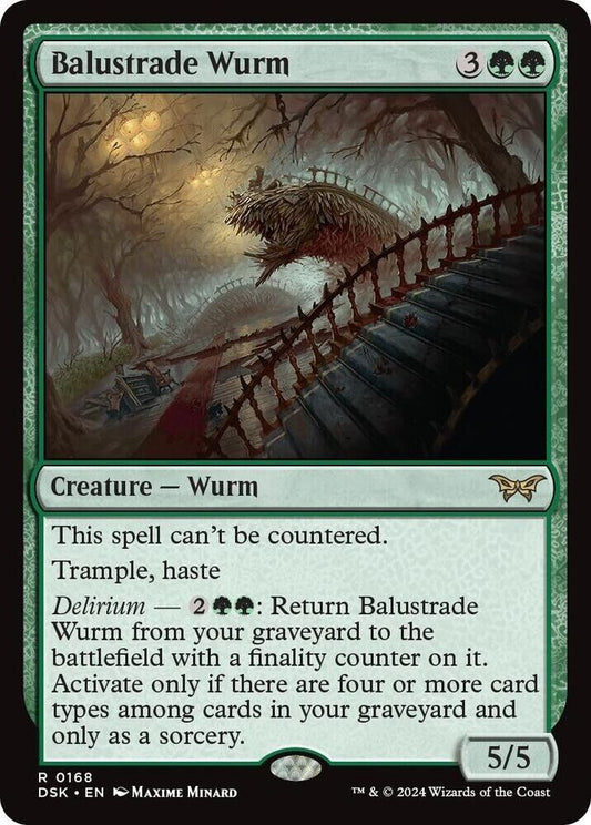 Balustrade Wurm (Non-Foil) MTG