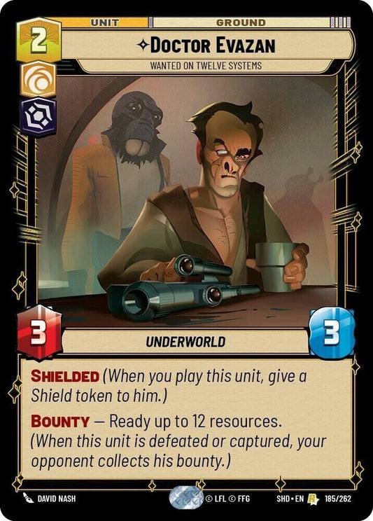 Doctor Evazan - Wanted on Twelve Systems (Non-Foil) SWU