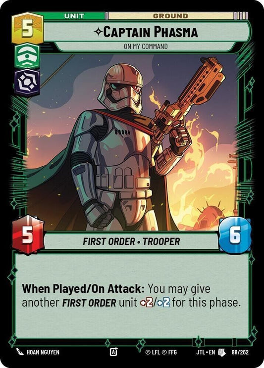 Captain Phasma - On My Command (Non-Foil) JTL SWU